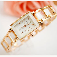 Load image into Gallery viewer, Fashion, Rectangular Watch, Female Version, Korean Version, Simplified Middle School Girl Bracelet Watch, Girl&#39;s New Hollowed Jh