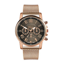 Load image into Gallery viewer, Luxury Quartz Watch For Women Female Men Lovers Couple mujer Wristwatch Milanese Stainless Steel Dial Band 2019 New Arrival